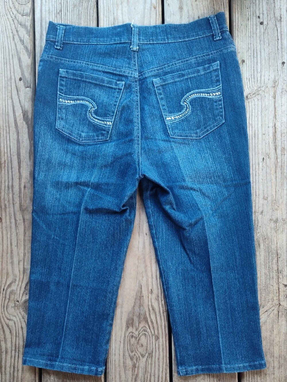 Gloria Vanderbilt Amanda Capri Jeans Size 10 - Picture 3 of 8